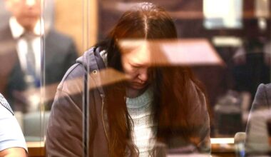 Hakyung Lee stands in the dock at the High Court in Auckland, New Zealand. Pic: AP