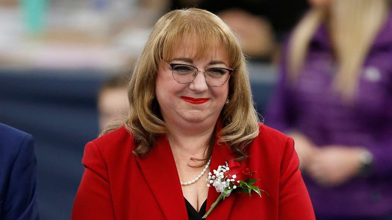 Hodgson, who has been an MP since 2005, winning her seat again in 2019. Pic: Reuters