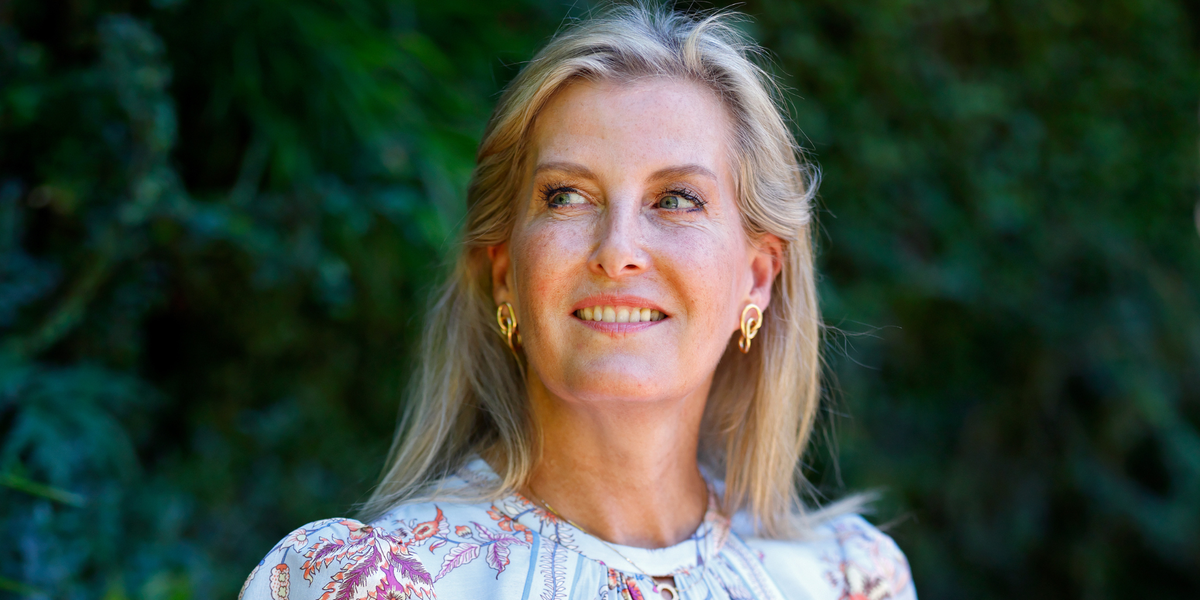 Sophie, Duchess of Edinburgh, shows scrunchies can be polished