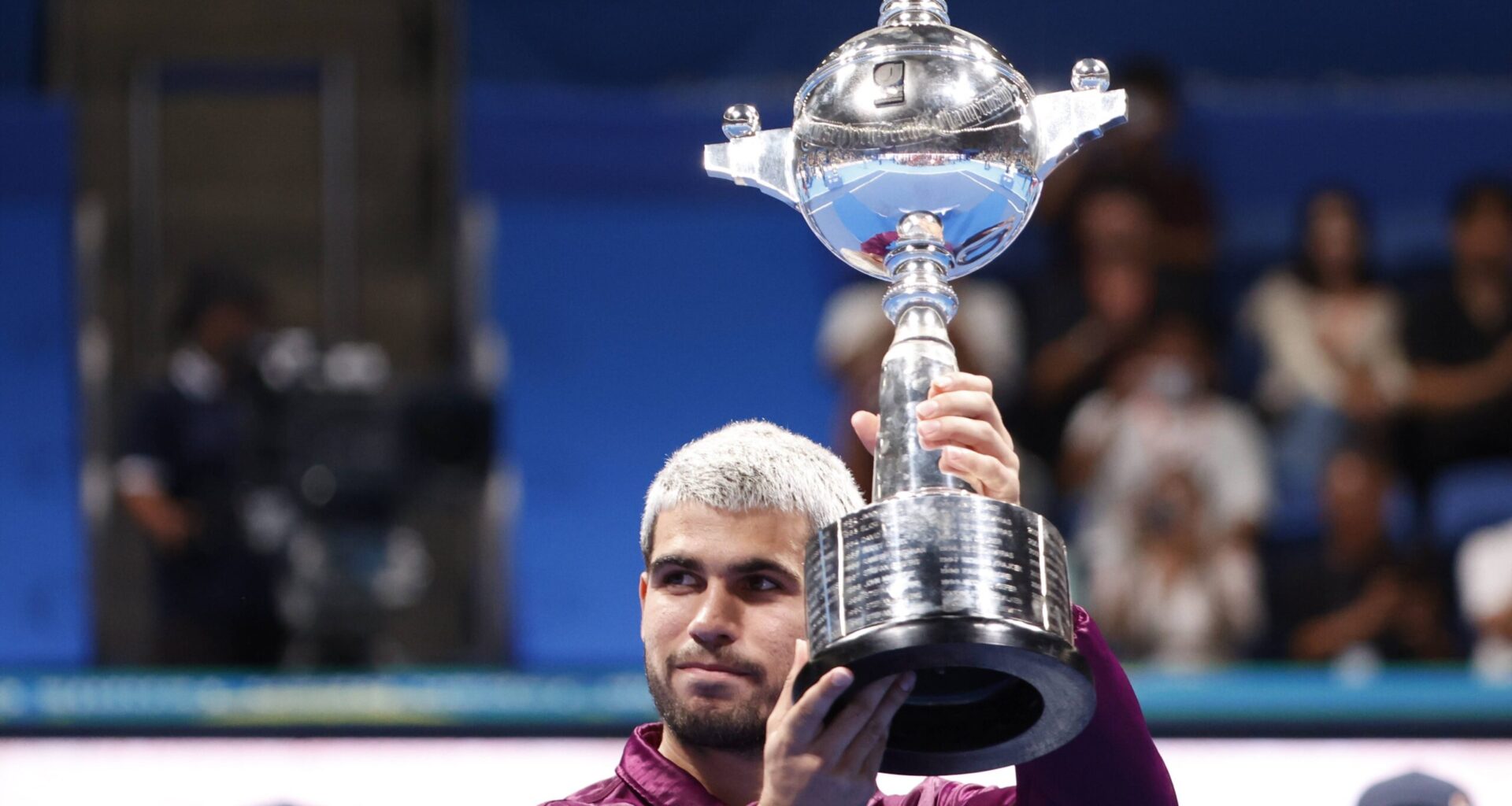 Spain's Carlos Alcaraz joins elite group of players to win eight tennis titles in a one season