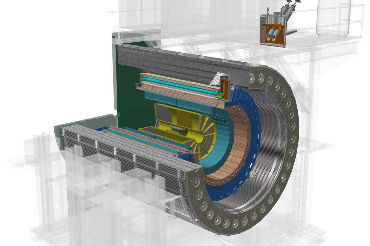 Sphenix Detector Brookhaven Schematic