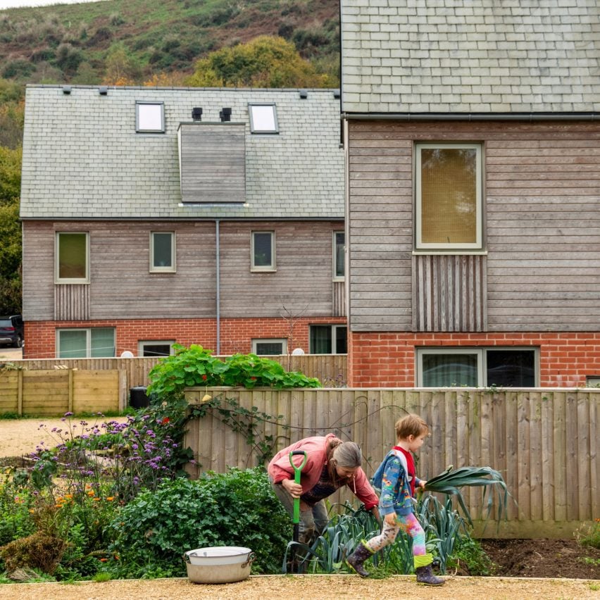 Hazelmead co-housing in Dorset by Barefoot Architects