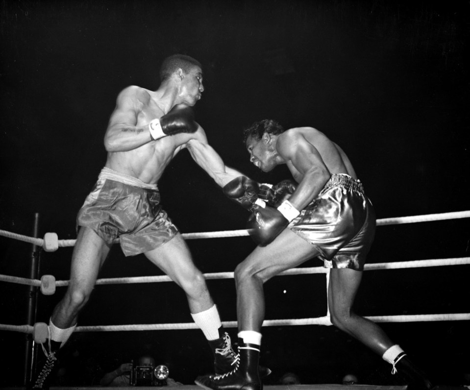 Former world middleweight champion Randolph Turpin famously beat Robinson in 1951