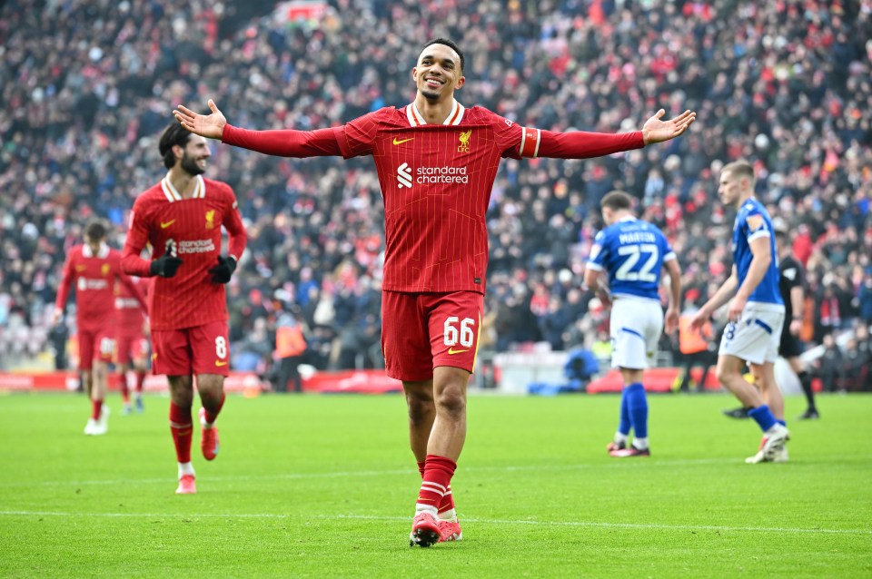 Trent Alexander-Arnold is an exception to the rule and is the only player to have worn no. 66 for Liverpool