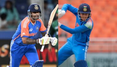 Suryakumar Yadav, Smriti Mandhana