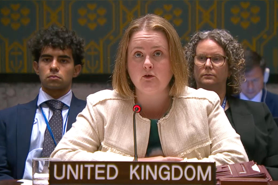 This is a window of opportunity to end the threat of chemical weapons in Syria: UK Statement at the UN Security Council