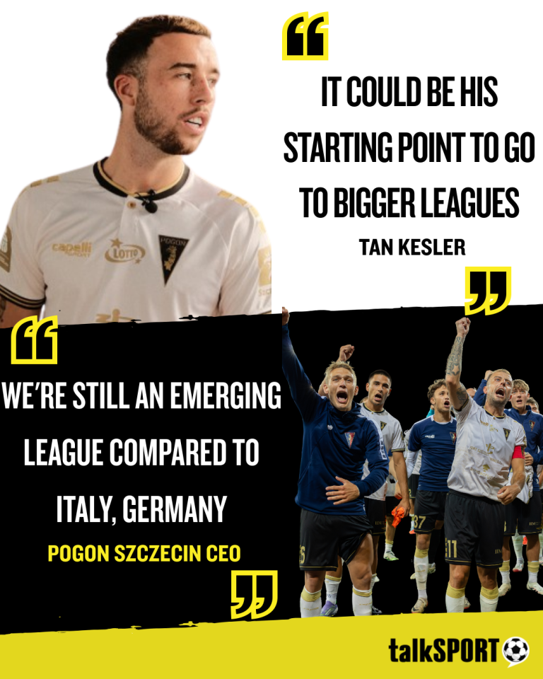 Pogon Szczecin are helping develop Polish domestic football's reputation across Europe