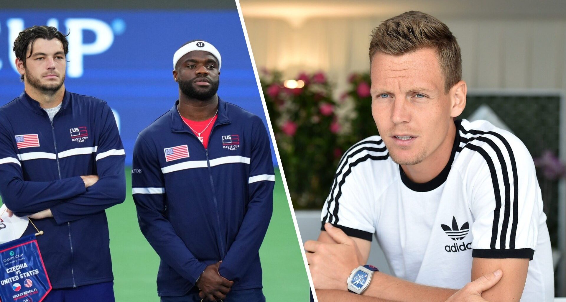 Tomas Berdych suggests who he thinks is the better player between Taylor Fritz and Frances Tiafoe