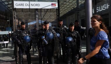 Nearly 100 arrested during France's nationwide protests, with 2 injured in Lyon clashes