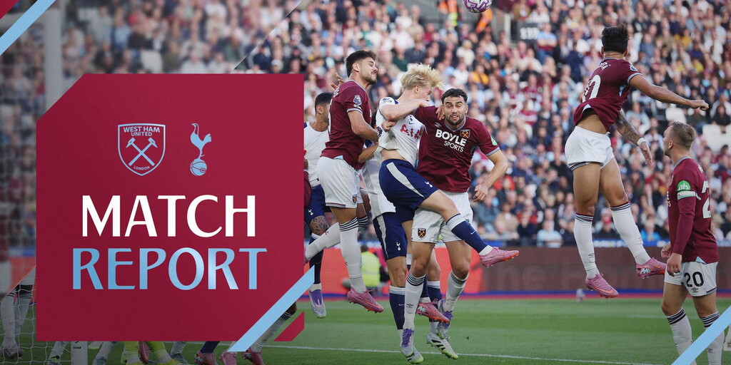Match Report | Tottenham win at London Stadium
