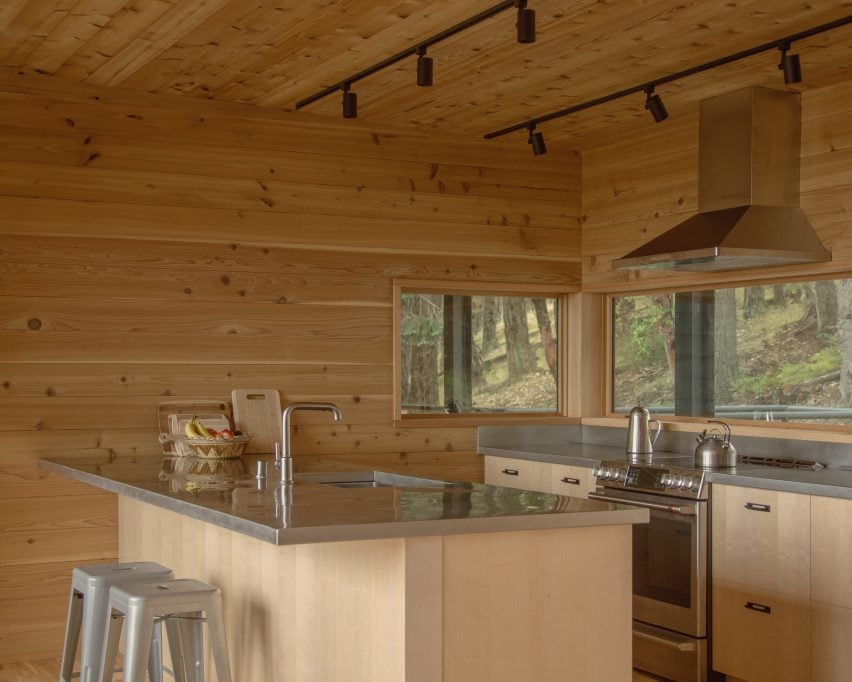 Light wood interior