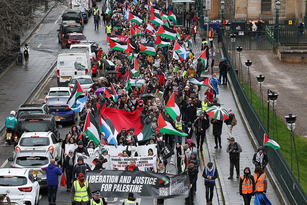 \u200bEdinburgh has hosted Palestine rallies