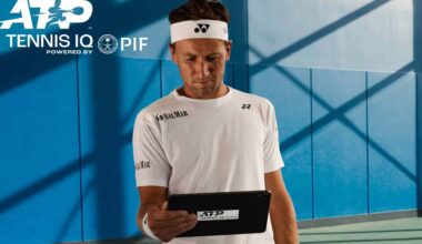Casper Ruud uses ATP Tennis IQ powered by PIF to gain key insight into his opponent's tactical tendencies.