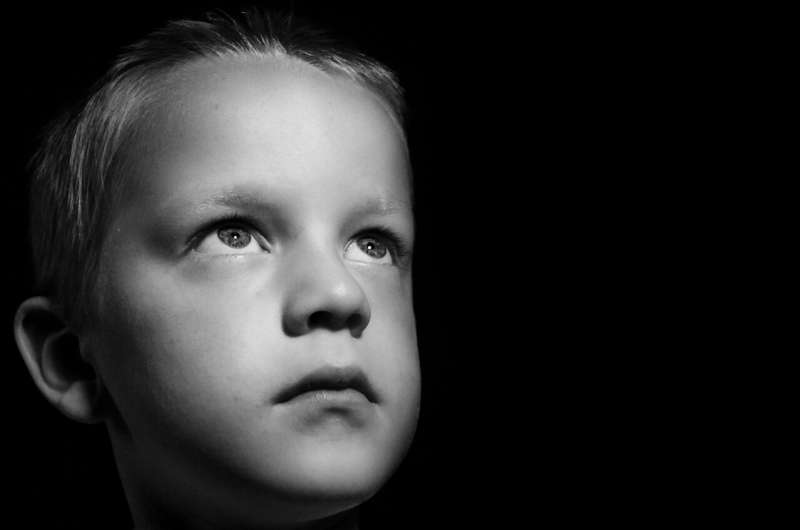 upset child