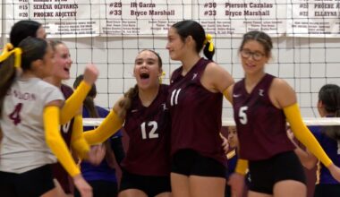 Gregory-Portland upsets Carroll, London sweeps
