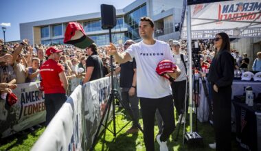Conservative activist Charlie Kirk dead after being shot at Utah university event
