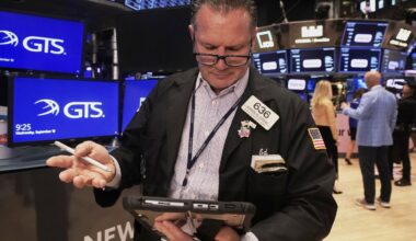 Wall Street ticks toward more records as inflation slows and Oracle soars