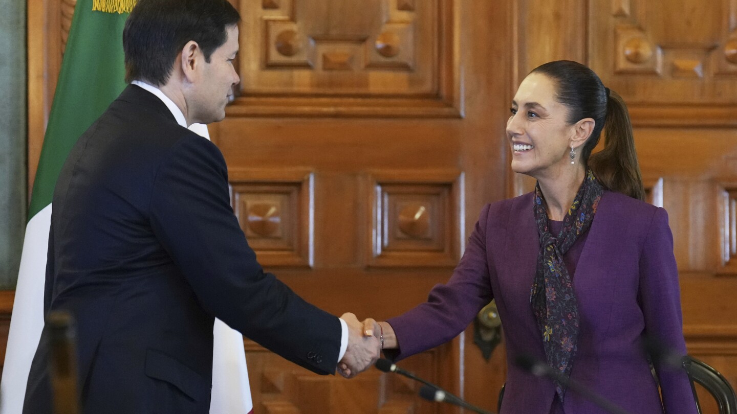 Rubio says US and Mexico will strengthen security collaboration