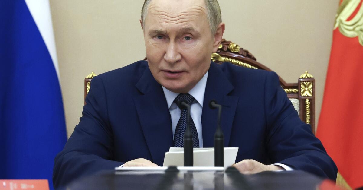 Putin says Russia willing to abide by nuclear arms deal with US for year after it expires