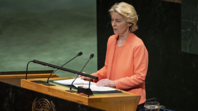 ‘Gaza must be rebuilt’: EU to set up Palestine donor group for Gaza reconstruction; Von der Leyen calls for two-state solution