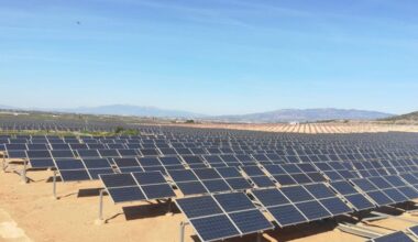 The Fuente Álamo solar project in Spain.