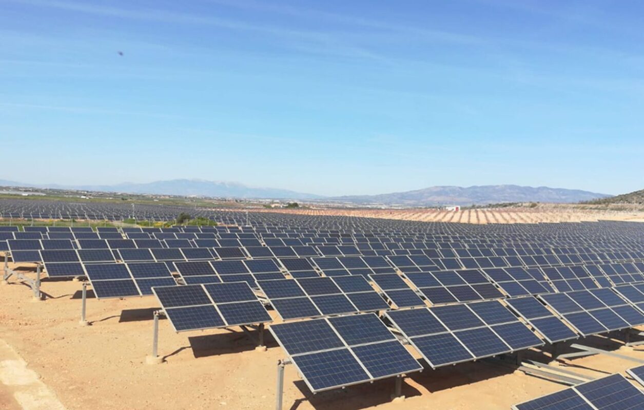 The Fuente Álamo solar project in Spain.