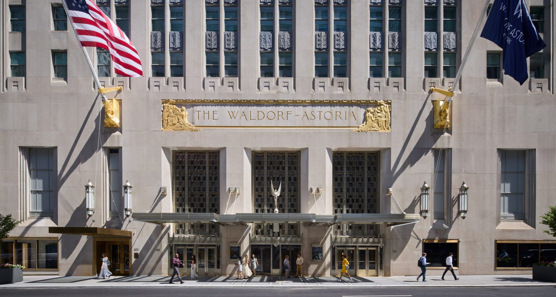 Waldorf Astoria restored by SOM