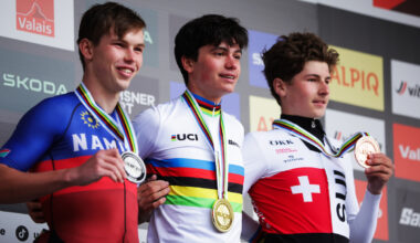 UCI MTB World Championships: Teste, Šerkezi win junior XCO titles