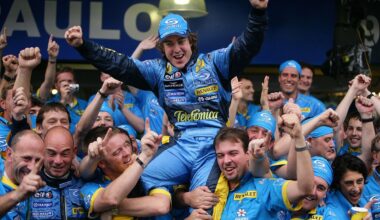 When Alonso won his maiden F1 world title