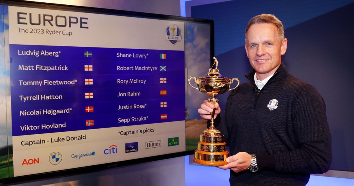 Ryder Cup 2025 live updates: Latest as Luke Donald names his Team Europe captain’s picks today