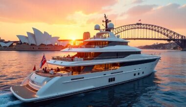 United States joins United Kingdom, China, and New Zealand in driving Sydney’s Hospitality Industry Shift to Superyacht Luxury with Solaré, YOT Club, and MV Sydney 2000.