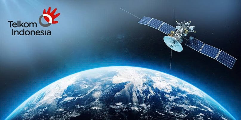  Merah Putih-2 satellite, formerly known as Telkomsat HTS 113BT, launched by State-owned Telkom Indonesia. Photo courtesy of Telkom Indonesia.