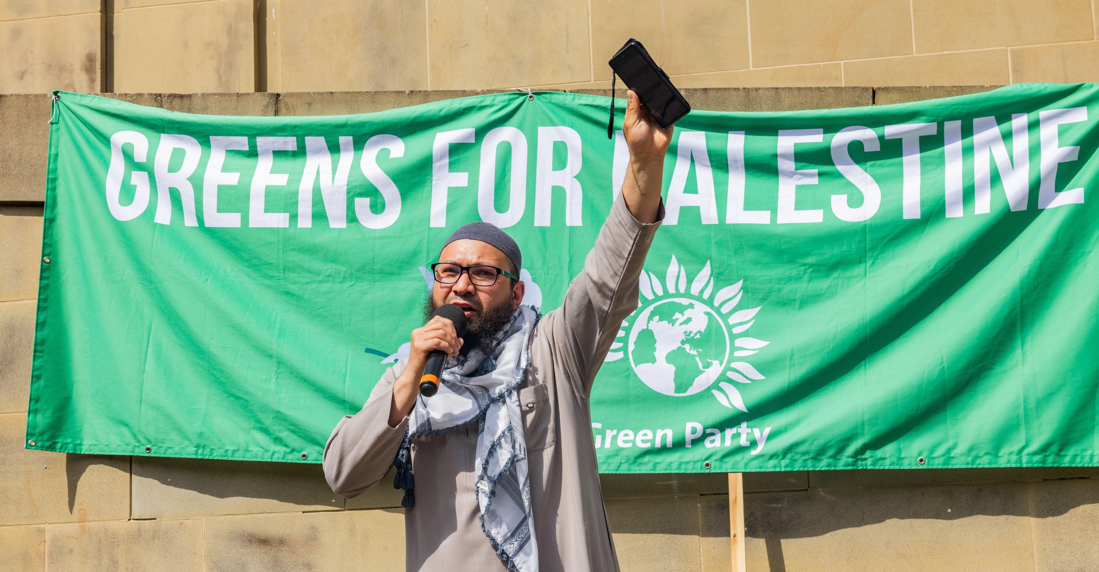 Mothin Ali, one of the Greens’ deputy leaders