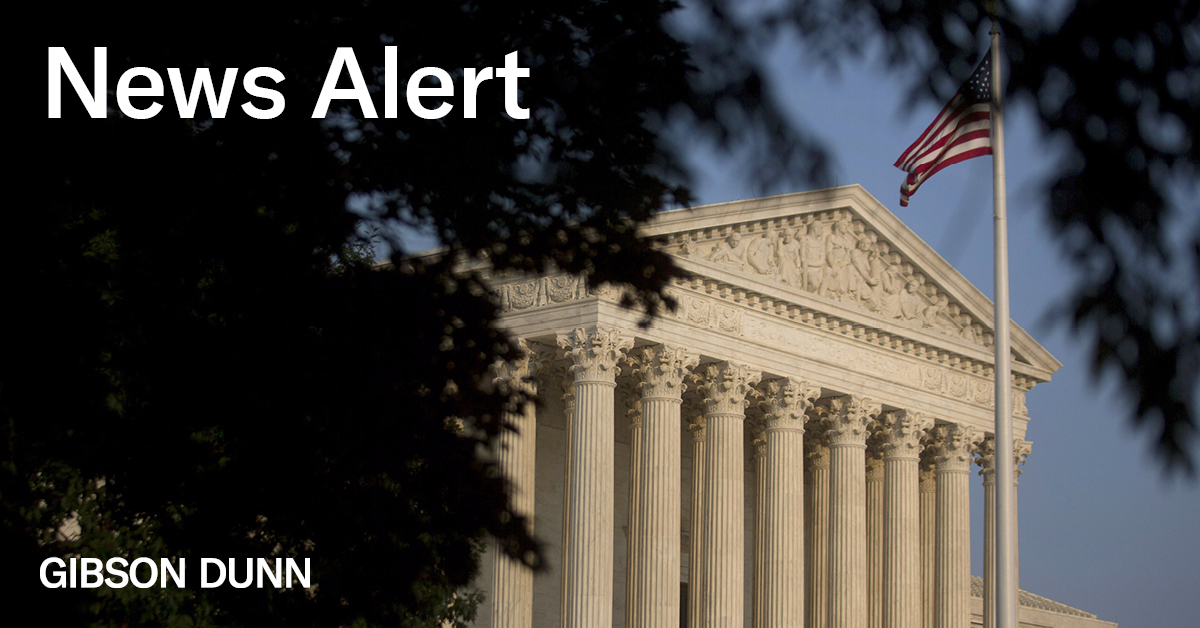 U.S. Supreme Court Round-Up (October 2025)