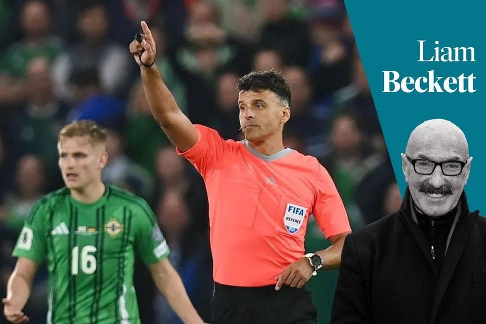Northern Ireland should be rightfully aggrieved by the referee's performance against Germany