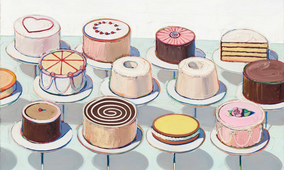 Wayne Thiebaud’s first UK show reveals the hidden depths of his deceptively simple paintings - The Art Newspaper