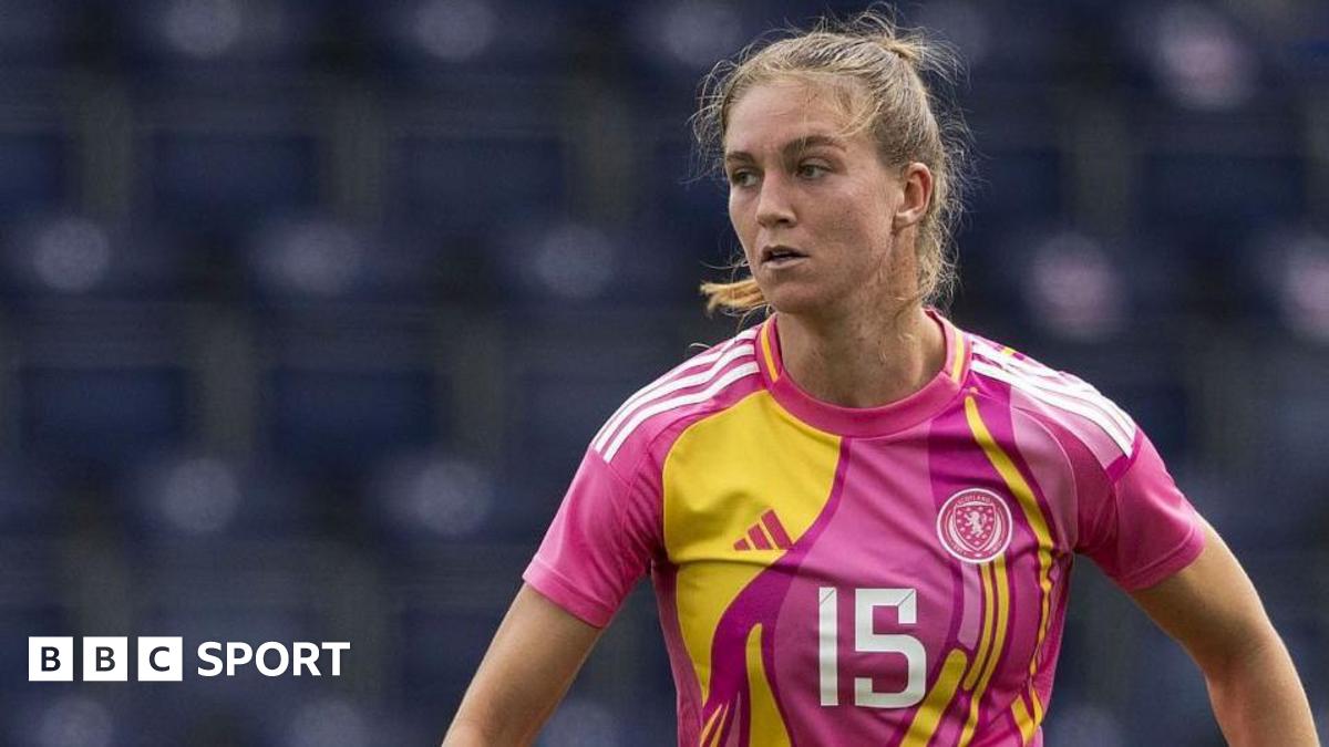 Georgia Brown playing for Scotland-U23s