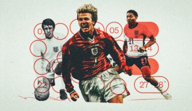 No man born in 1976 played for England – and what else birth years tell us about football