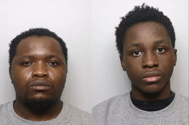 Brothers, Patrick Leonard (left) and Lannee Ksigwa, jailed for the rape of a 12-year-old girl.