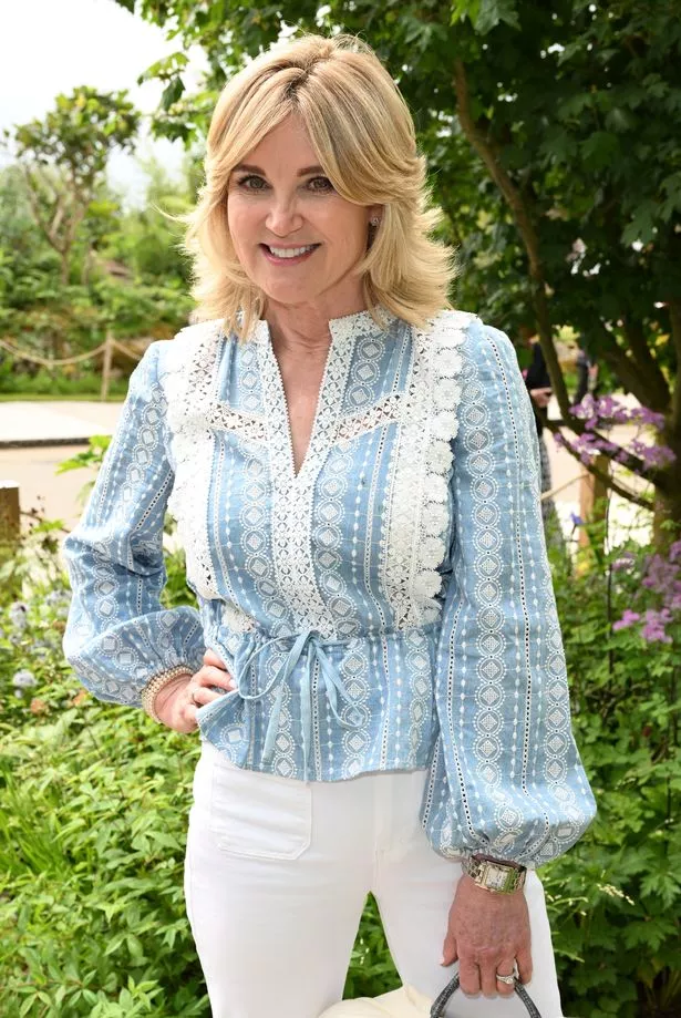 Anthea Turner attends the 2023 Chelsea Flower Show at Royal Hospital Chelsea on May 22, 2023 in London, England