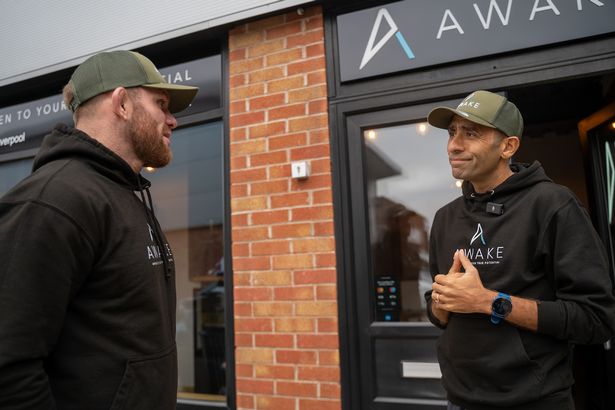 Co-creators of Awake Community Center Mark Scanlon and Lokendra Dooley