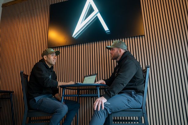 Co-creators of Awake Community Center Mark Scanlon and Lokendra Dooley