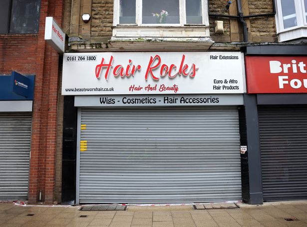 The shop front this morning