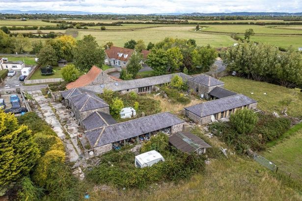 The property has the potential to be turned into a 'stunning' home, according to the auctioneer