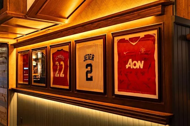 As well as cocktails named after famous The Smiths songs, there is also United memorabilia on the walls