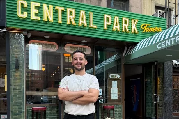 Tom Mills, who was born and raised in Oldham, has opened his own sports bar in New York