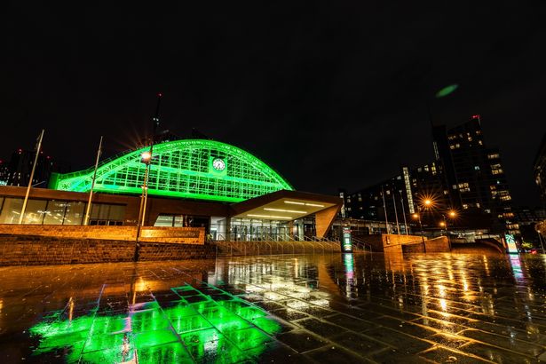 A number of venues, including Manchester Central, will go green for Halloween