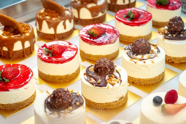 An indulgent selection of cheesecakes and desserts will be available to buy