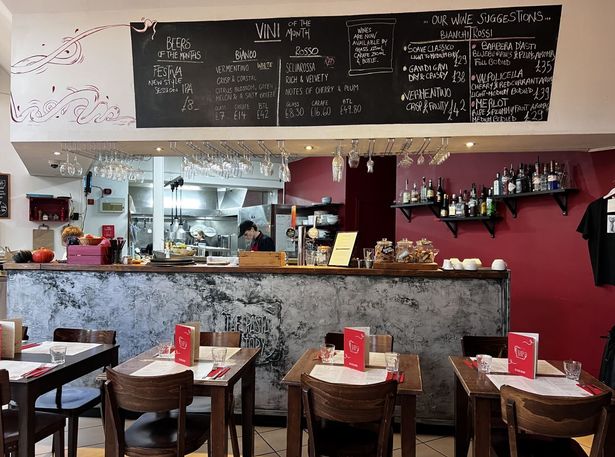 When the restaurant first opened, there weren't as many Italian restaurants in the city centre like there are today