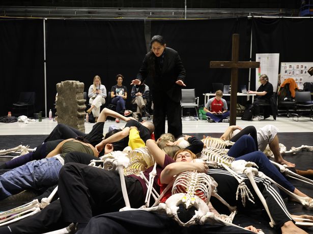 The show, spread out across 13 scenes, will feature more than 70 performers